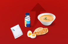 Post surgery foods for recovery after surgery including eggs, chicken & soup