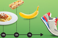 Examples of what to eat before a workout including pre workout meals