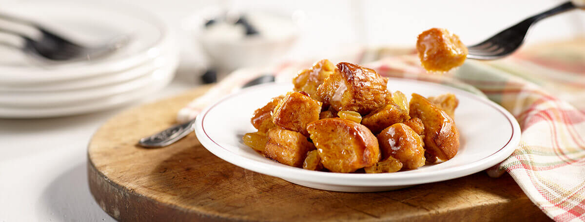 Pumpkin spice bread pudding recipe made with Vanilla Ensure® Regular